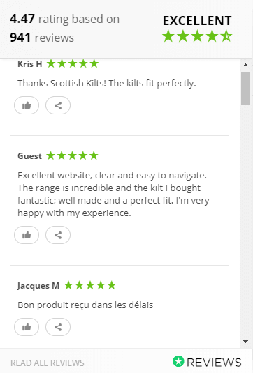 Excellent Reviews