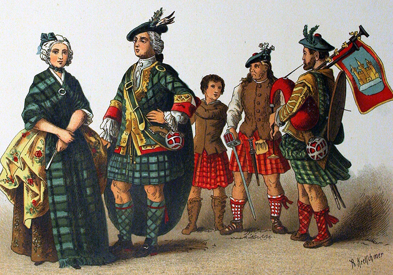 ladies highland dress scottish